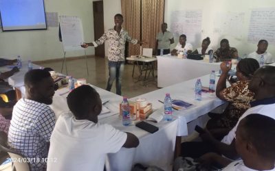Community-Based Facilitators in Nkoranza South share lessons learnt after training